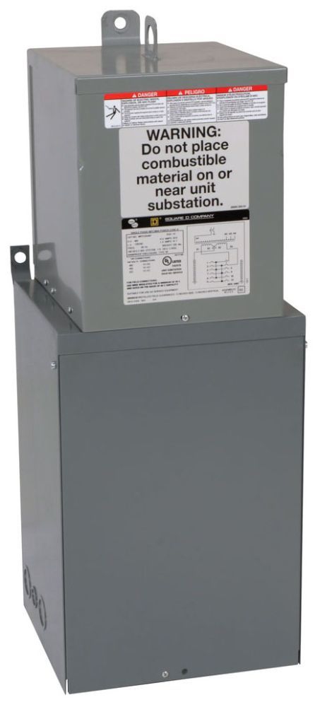 Square D MPU10S40F Mini Power Zone 1-Phase 10KVA 480V120/240V