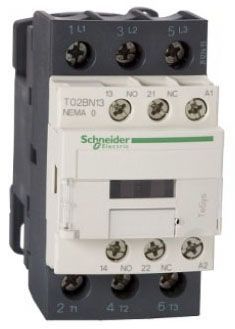 Square D T02BN13G7 TeSys Nema Sz0 Contactor 3-Pole 120 VAC