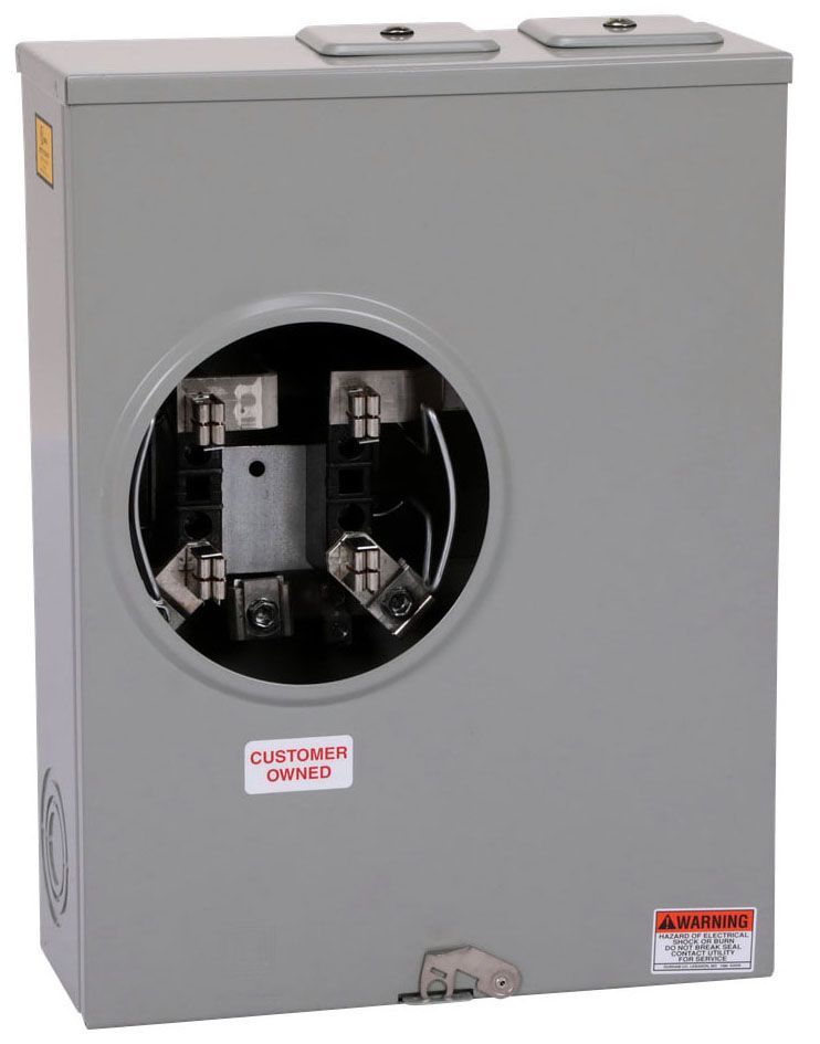 SQUARE D U92197CCCPL METER SOCKET RINGLESS OH/UG 200A Gordon