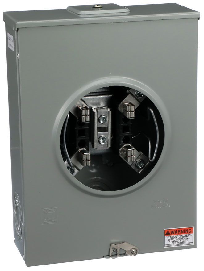 SQUARE D UTRS213CFL METER SOCKET RINGLESS 200A OH/UG HCP Gordon