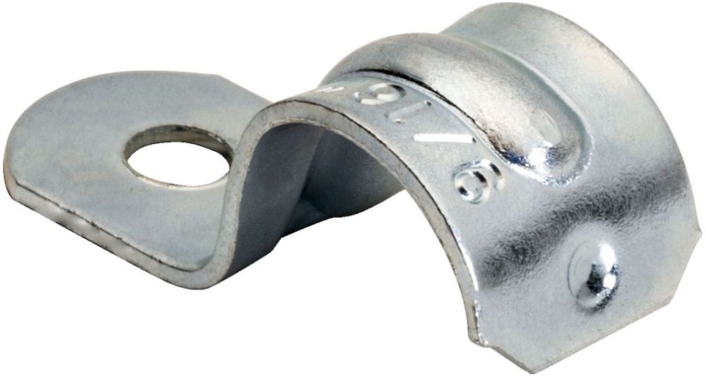 Topaz 1101TC 1/4 1-Hole Steel Mini Box Strap | Gordon Electric