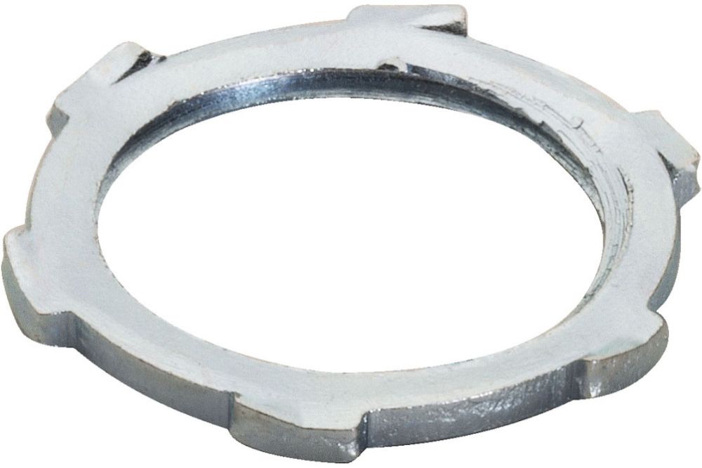 Steel City 2-1/2 Inch Rigid Conduit Locknut - Reversible Locknut For Conduit Fittings