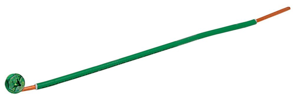Topaz 49 7-1/2 Pigtail Hex Green Screw | Gordon Electric
