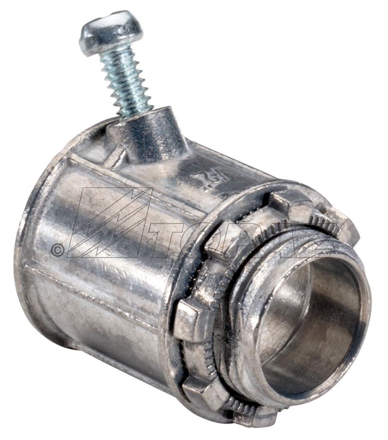 TOPAZ 121 1/2IN SS FLEX CONN 25/250PK Gordon Electric Supply, Inc.