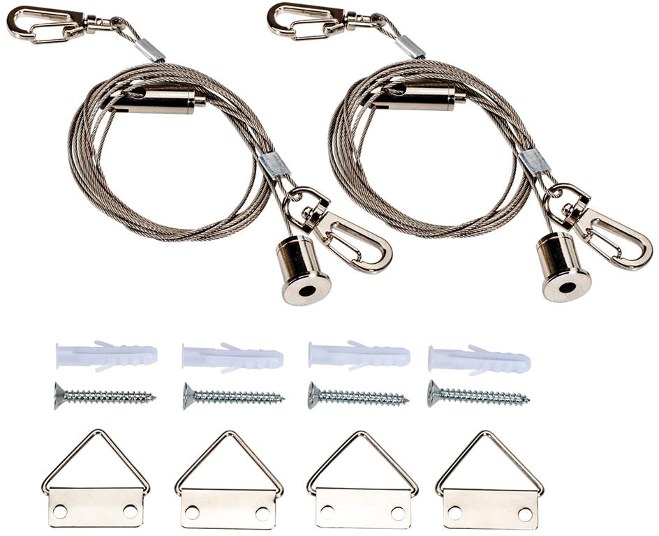 ホーロー板2点 Topaz F-L22/CABLE/BL-87 50Pk 2x2 Suspended Mount Cable Kit