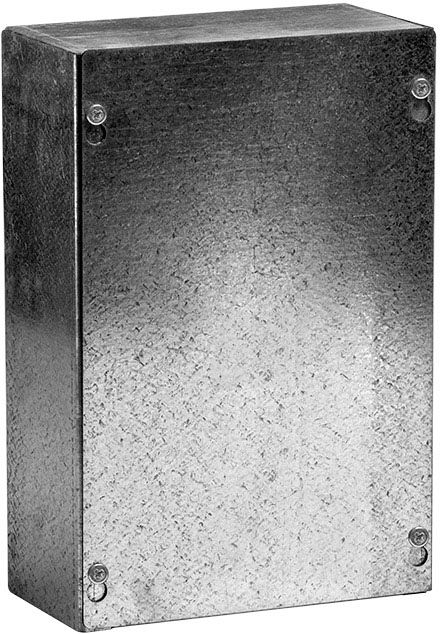 Unity 36368SCG 36X36X8 N1 Junction Box No-KO Galvanized | Gordon