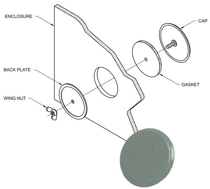 Unity UHS150 1-1/2" Oil Tight Seal