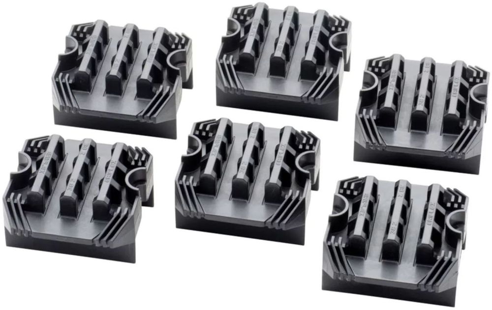Erico 549503 Cabs Module Kit, Ul, 12 Busbars Per Phase, 3/8" Busbar Thickness