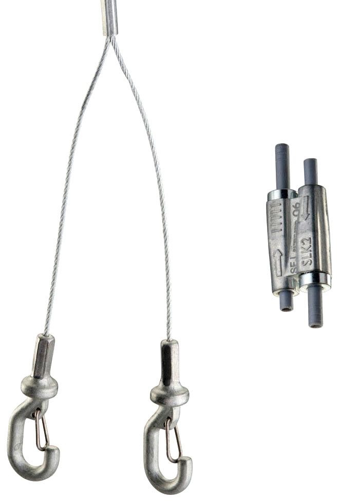 colin2点セット Caddy SLK2YH500L2 Tool-Free 2Mm Wire Rope Hanger Kit W/Y