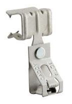 Erico 4QTI912 Rod Lock Spring Steel Rod Hanger To Flange Clip 1/4