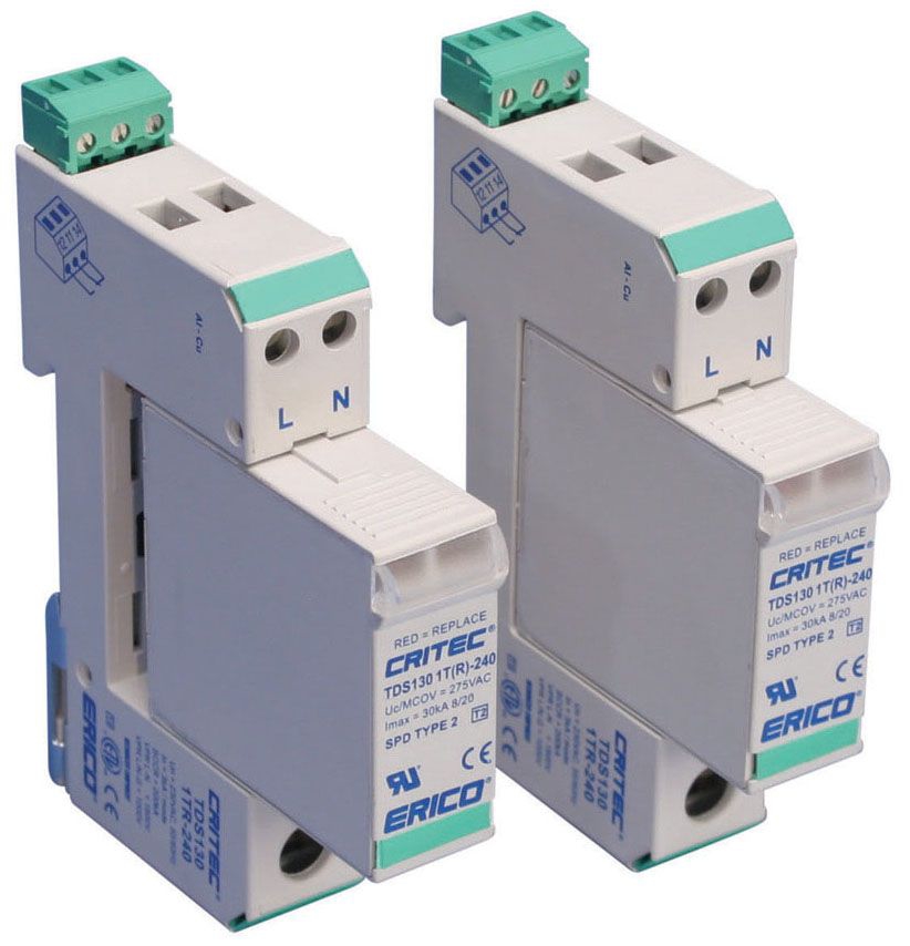 ERICO TDS1301T150 150V 30KA TD DVRTR | Gordon Electric Supply, Inc.