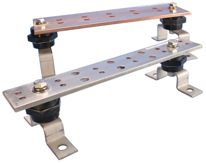 ERICO TGBA24L14P GROUND BUSBAR ASY Gordon Electric Supply, Inc.