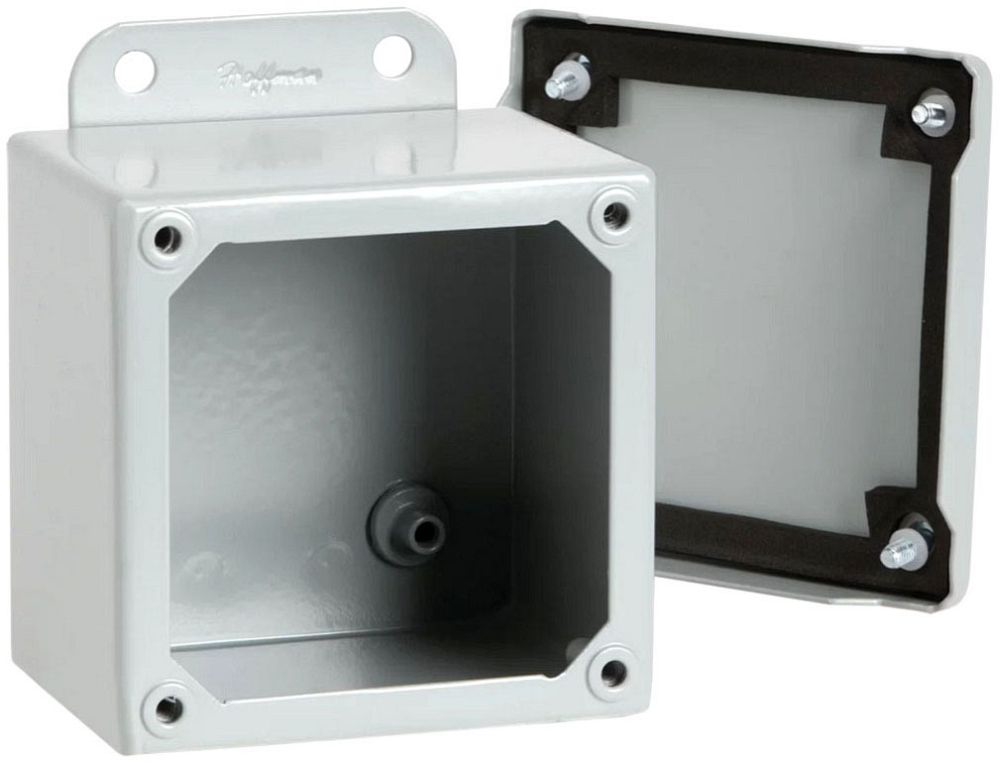 Hoffman A404SC Junction Box,Type 12 Screw Cover 4.00X4.00X3.00