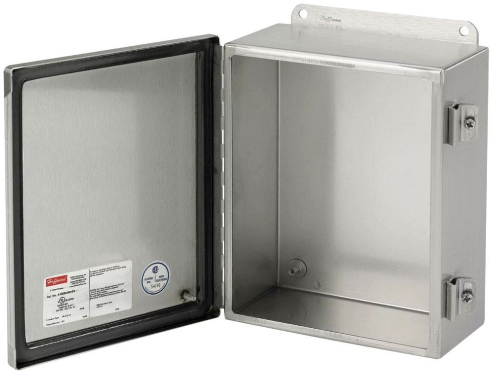 60S ボックス　highwayman  44 Hoffman A6044CHNFSS Junction Box, Type 4X Hinged Cover 6.00X4.00X4