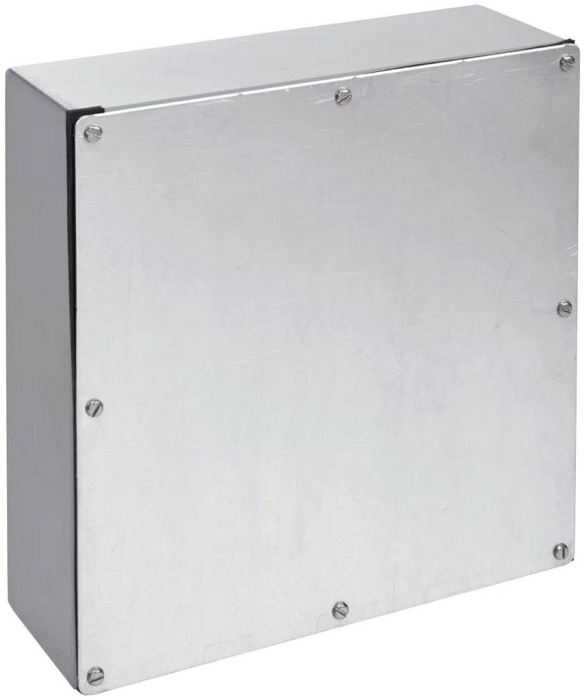 Hoffman A664GSC Galvanized Box / Screw Cover 6.00X6.00X4.00 Steel