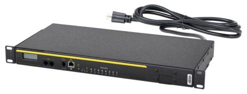 Hoffman DPC1N119820 Control,Hor,20A,125V,10Outlt (5-20R) Fits 19" Rack