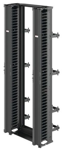 Hoffman EDR19FM45UCM2 Rack Pkg, W/2-Vertical Cable Manager 19