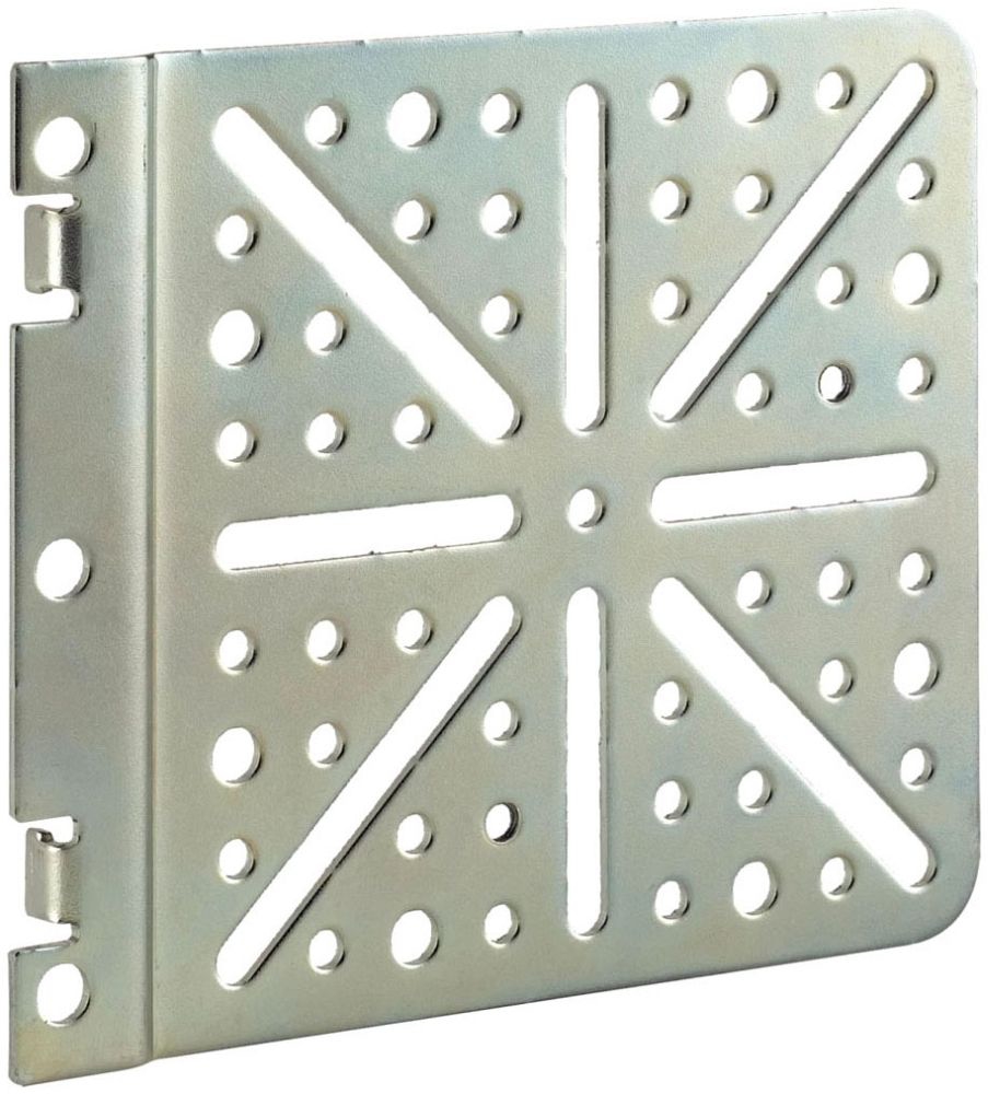 Hoffman EPDUBK Universal Power Strip Bracket, Black, Steel, image size:903x1000