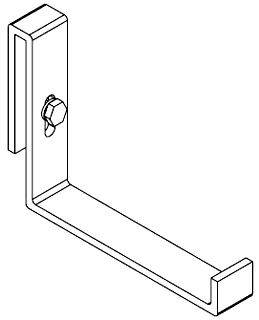 Ladder Rack L Brackets Hoffman LLB Ladder Rack, L-Bracket Steel | Gordon Electric Supply, Inc.