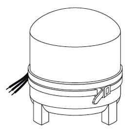 NUHEAT CCH-2C FreezGard self-regulating crankcase heater 240 V 32 W at 50F  60 W at 0F 4 ft with flexible lock-strap and | Gordon Electric Supply, Inc.